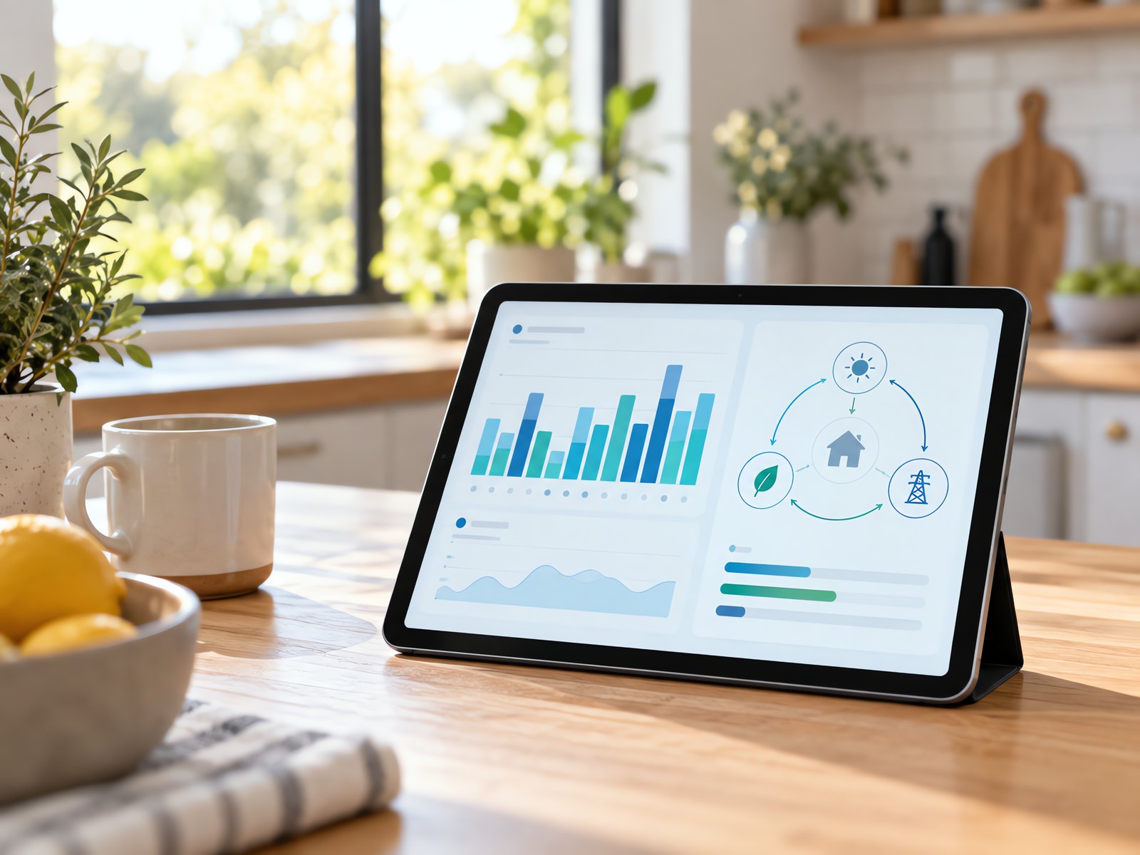 Energy management dashboard concept