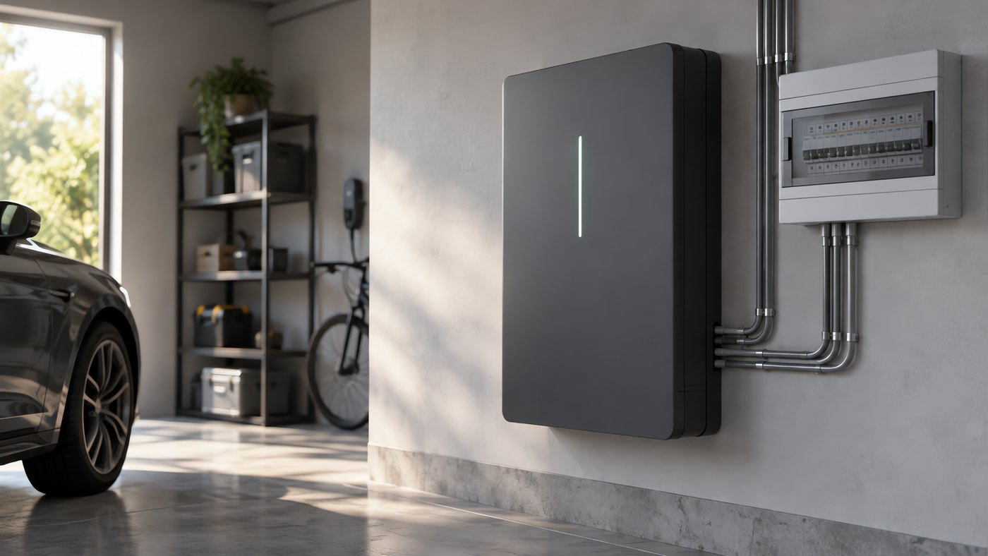 Home battery energy storage unit
